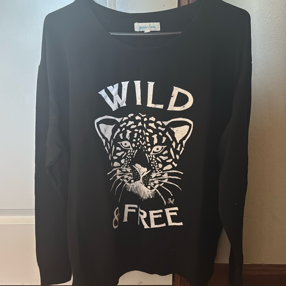 Grace & Lace Brand Wild & Free sweatshirt